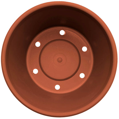 Bloem Terra Pot Planter: 14" - Terra Cotta - Durable Resin Pot, for Indoor and Outdoor Use, Gardening, 5 Gallon Capacity, Saucer Sold Separately