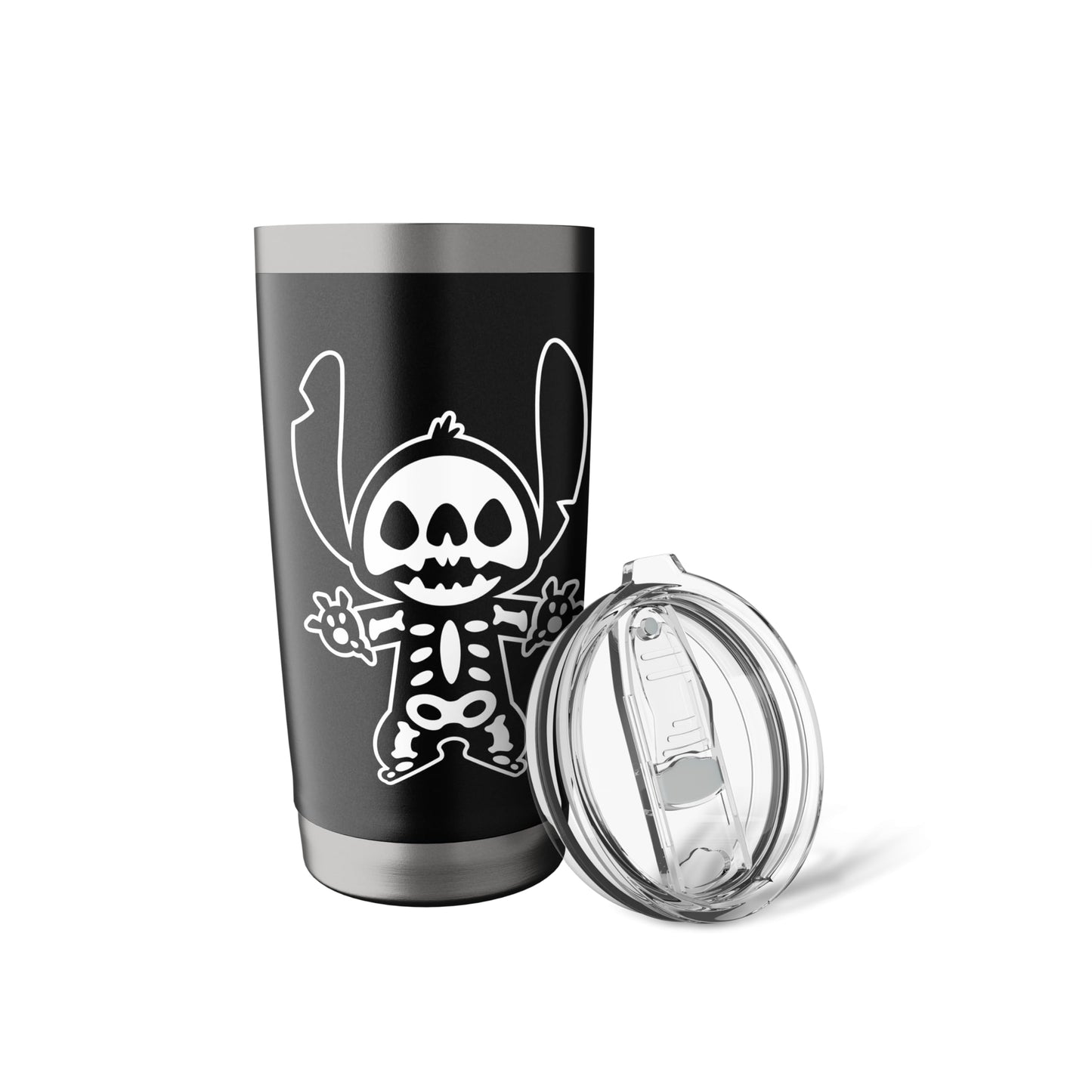 Disney Stitch Halloween Skeleton Stainless Steel Insulated Tumbler
