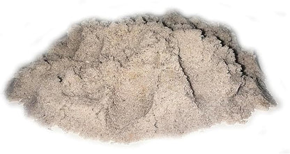 5 Pounds Natural Decorative Real Sand for use in Crafts, Decor, Vase Filler and More | Natural and Non-Toxic, Fun Wet and Dry Indoor and Outdoor, Sandbox, Therapy, and Table Use. W/Container.