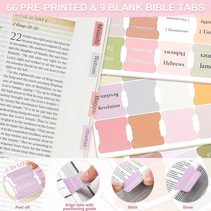 Bible Study Supplies, Bible Journaling Kit, Bible Study Kit for Women, Aesthetic Book Annotation Kit, Bible Study Tools, Christian Gifts for Women, Christmas Gift