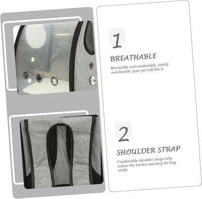 Portable Parrot Carrier Backpack Bird Perch Breathable Outdoor Bird Carrier for and Comfort