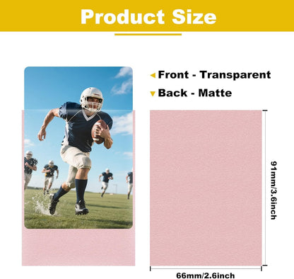 RyshePro 450 Count Pink Card Sleeves, Premium Matte Card Protectors for Standard Cards 2.6''x3.6''(66x91mm), Bulk Trading Cards Sleeves Fit for MTG, TCG, Sport and Collectible Card Games