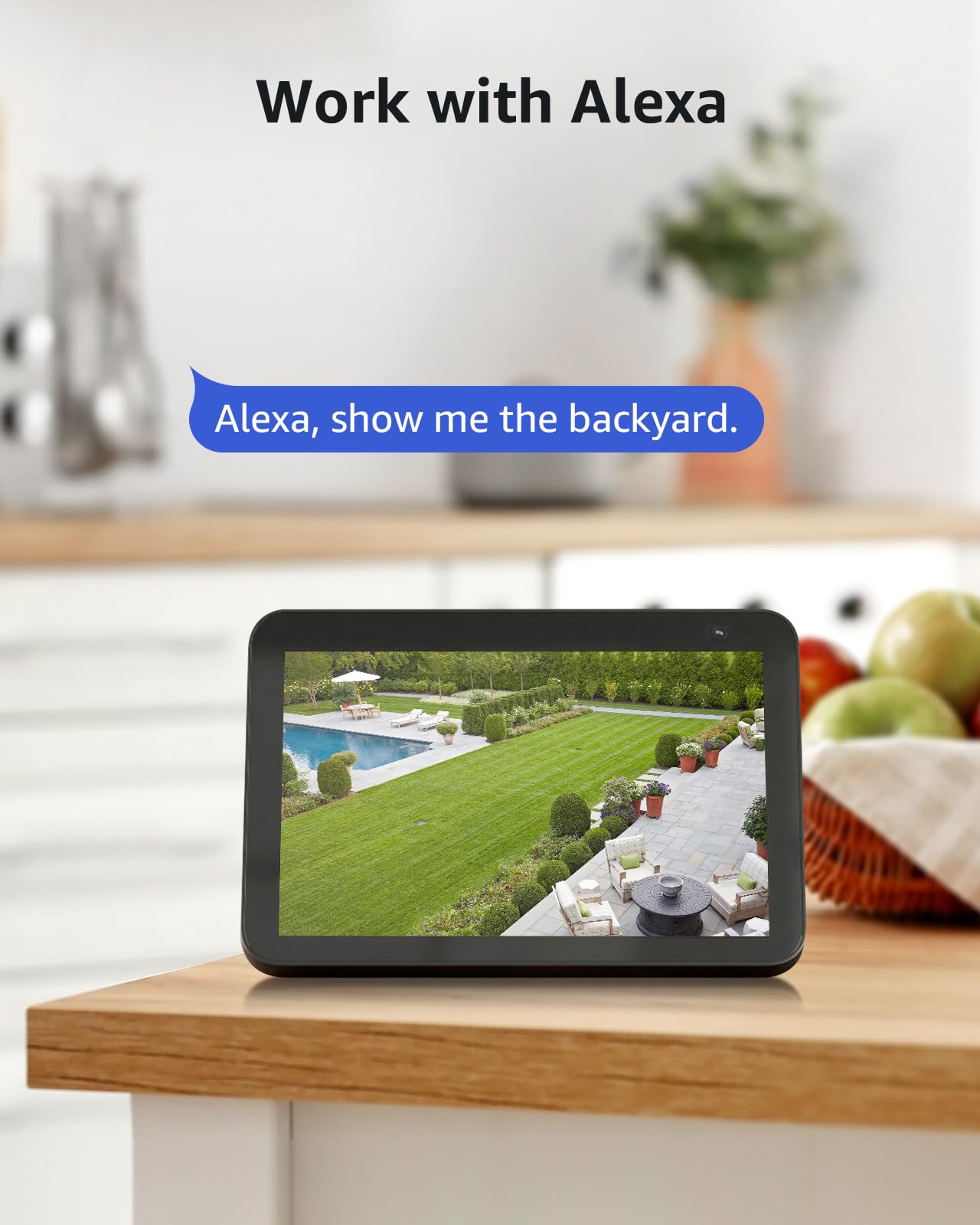 ANNKE Wireless Camera System, 16CH Expandable 4K Security NVR, 4Pcs 3MP Outdoor Cameras, 2-Way Audio, Dual-Band WiFi, Human Detection, IP66 Waterproof, 2TB HDD, Compatible with Alexa, 24/7 Protection