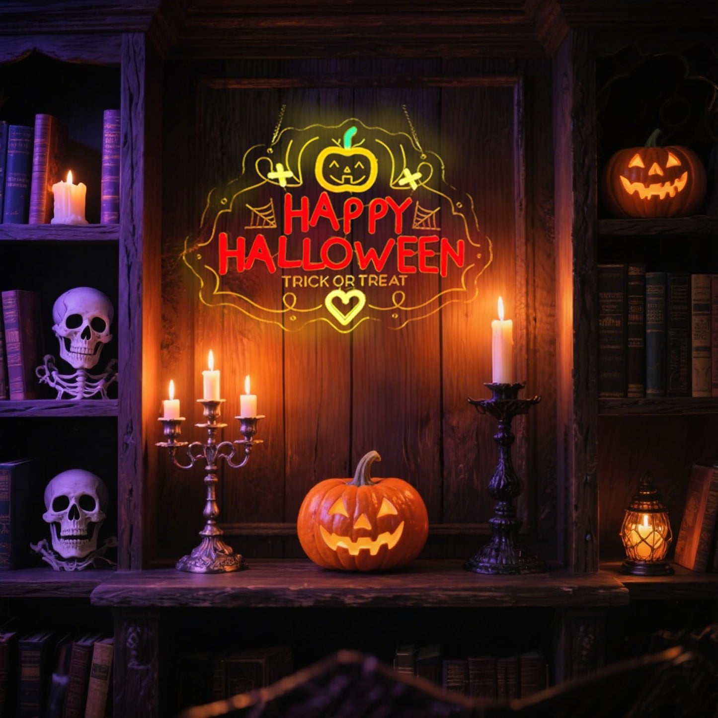 Halloween Neon Sign,