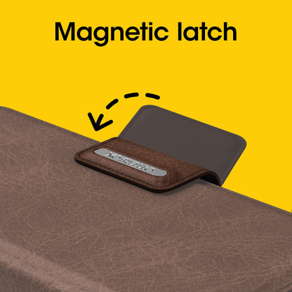OtterBox iPhone 14 Pro (ONLY) Strada Series Case - Espresso (Brown), Card Holder, Genuine Leather, Pocket-Friendly, Folio case