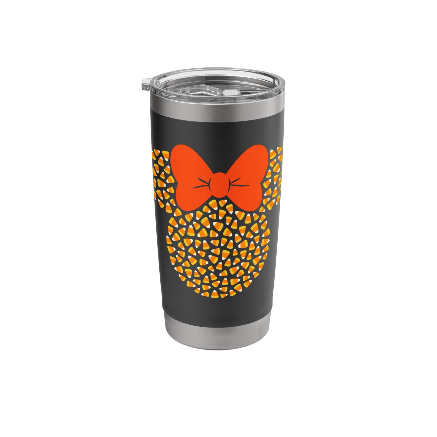 Disney Minnie Mouse Candy Corn Halloween Stainless Steel Insulated Tumbler