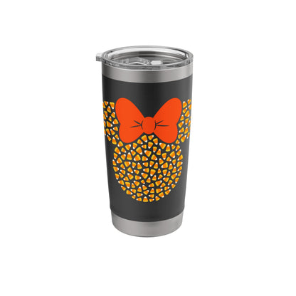Disney Minnie Mouse Candy Corn Halloween Stainless Steel Insulated Tumbler