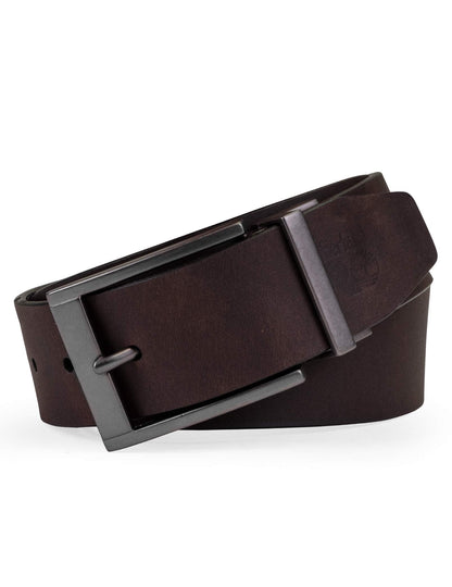 Timberland PRO Men's 38mm Harness Roller Reversible Leather Belt, Brown/Black, 38