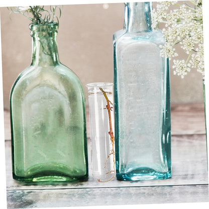Healifty 4pcs Terrarium Supplies Glass Plant Vase Test Tube Vases for Flowers Plant Propagation Glass Tubes