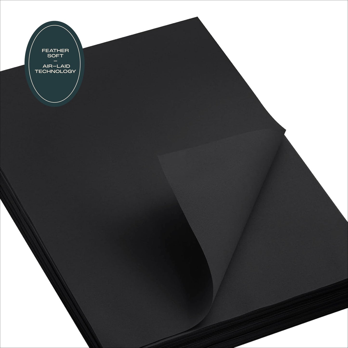 Disposable Champagne Paper Placemats for Dining Table - 100-Pack 18" x 12" Cloth-Like Rectangle Paper Placemats for Baby, Kids, Party Or Weddings.