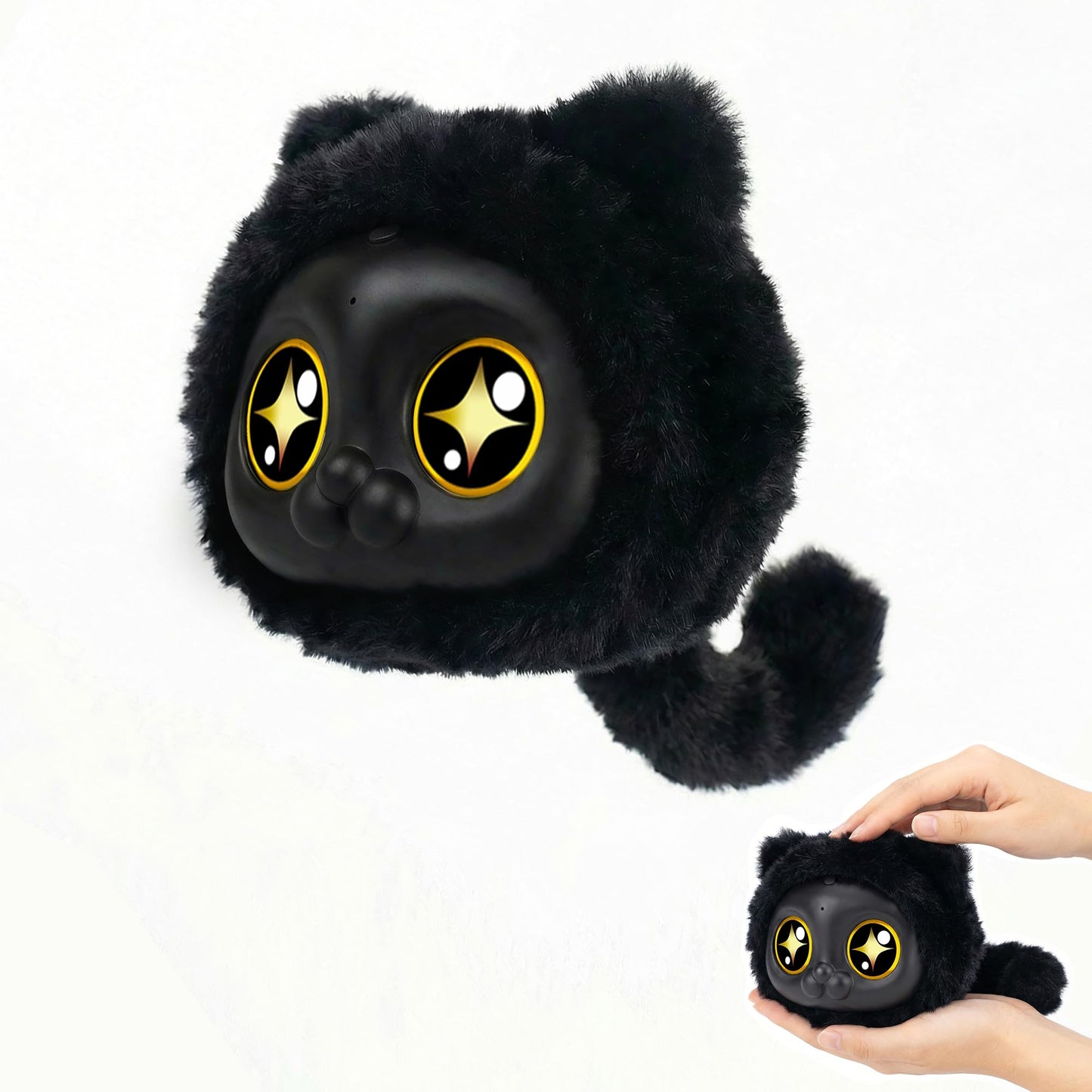 AI Interactive Plush Stuffed Animal Toy, Voice Responsive Learning Companion with Emotional Interaction, Soft Plush Talking Toy for 14+Teens and Family Companionship, Thoughtful Gift for Loved Ones