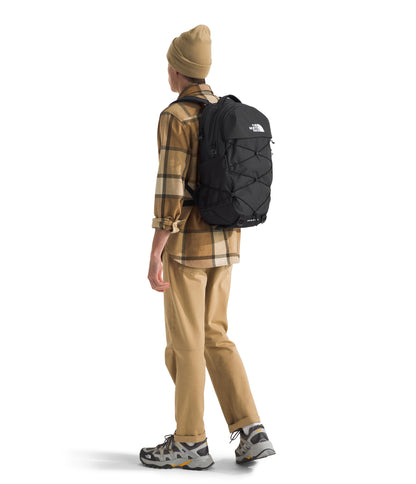 The North Face Borealis Commuter Laptop Backpack - Water Repellent, Laptop Sleeve, Large Main Compartment, Asphalt Grey Light Heather/TNF Black-NPF, One Size
