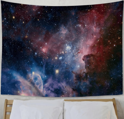 goodbath Space Tapestry, Universe Star Galaxy Tapestries Wall Hanging for Bedroom Living Room Dorm, 60" x 50",Colorful