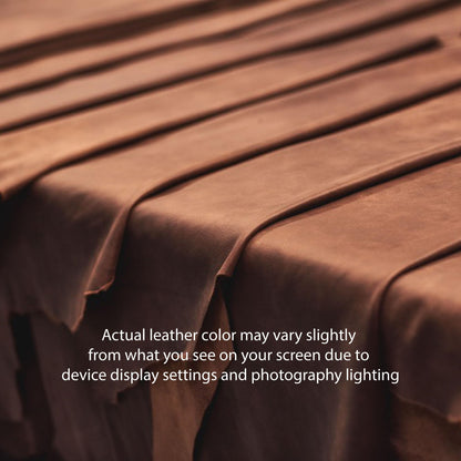 Genuine Leather Sheets for Leather Craft (2mm), Full Grain Cowhide for Tooling Craft Sewing 12"x18" (Chocolate)