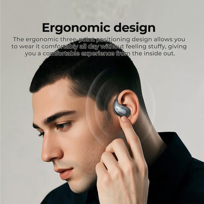 QYGCKJ NE18 AI Translation Earbuds Real Time, 135 Language Translator Earbuds, 3-in-1 Buletooth 6.0 Wireless Translating Device with 4 Mode, Translate Ear Buds for Travel Business Learning (Silver)