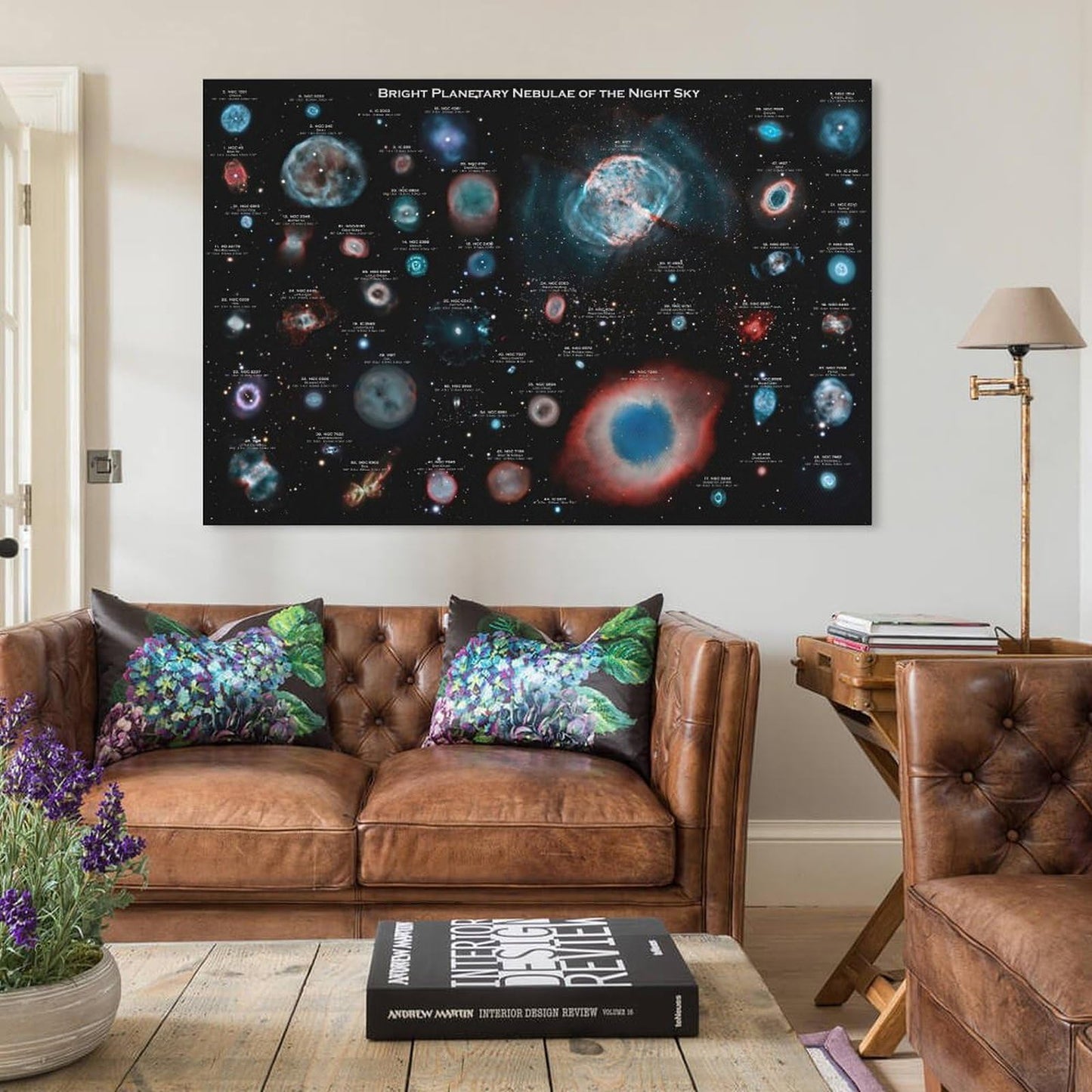 YLJAPOS Planetary Nebulae Galaxy Solar System Poster Astronomy Outer Space Canvas Wall Art Aesthetic Decorative Painting Living Roomstylestyle 12x18inch(30x45cm)