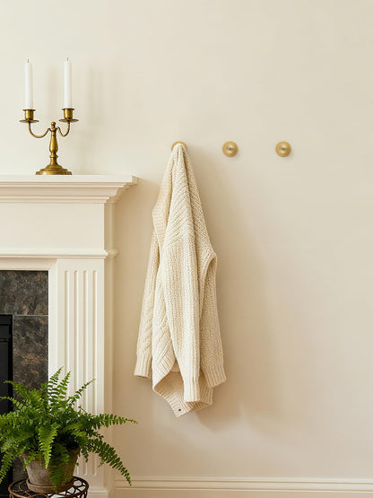 JIASENBAO 4 Pack Adhesive Coat Hooks for Bathrooms Gold Wall Robe Towel Hooks for Hanging Kitchen Decorative Heavy Duty Zinc Alloy