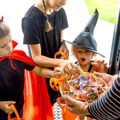 FEBSNOW 450pcs Halloween Ziplock Self Adhesive Candy Dessert Treat Bags