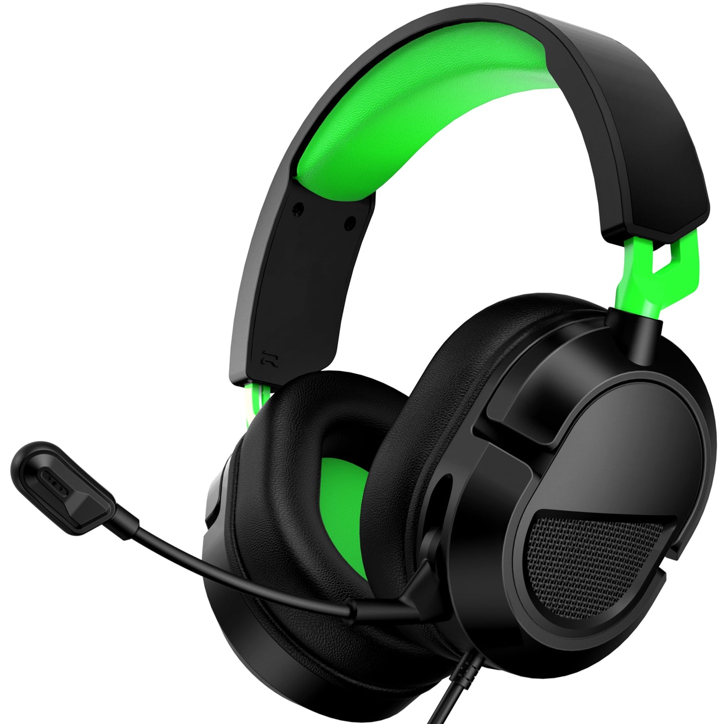 Gaming Headset for Xbox Series X、Xbox Series S/One、PS5、PS5Pro、PS4、PC 207g Headset with Clear Mic for Work 𝟐𝟎𝟐𝟔 𝐔𝐩𝐠𝐫𝐚𝐝𝐞 Wired Gaming Headphones with Mic、3.5mm Splitter、79in Cable.Gamer Gifts
