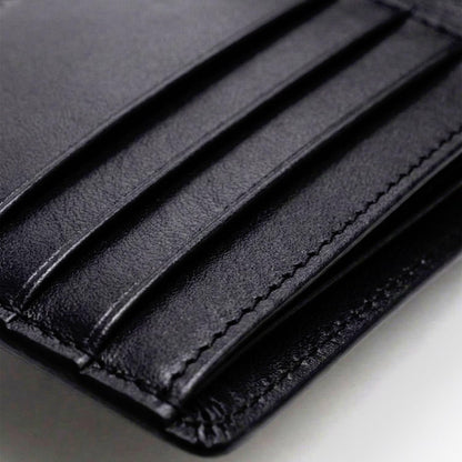 Cuir Jackets Top Grain Leather Wallet for Men | RFID Blocking Genuine Leather Wallets for Men | Secure and Durable Extra Capacity Bifold Wallet with 2 ID Windows and Upto 9 Card Slots (Black)