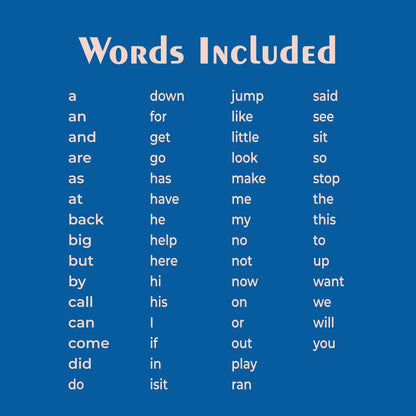 SnapWords List A Pocket Chart Cards Multisensory | Kinesthetic Flash Cards | ESL | ELL