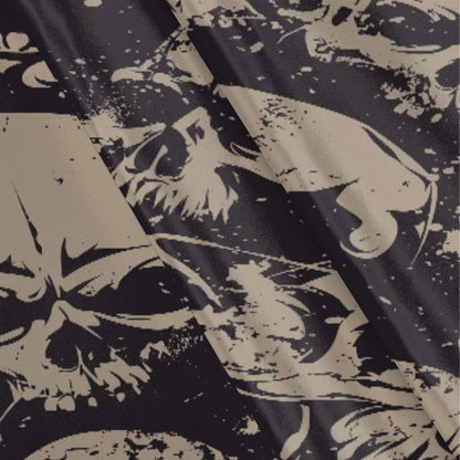 Skull Satin Silk Pillowcase for Hair and Skin Pillow Cases Standard Size