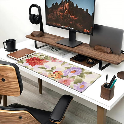 amepay Cute Ghost Gaming Mouse Pad 31.5x11.8in,Moon Large Extended Desk Mat with Non-Slip Rubber Base,Halloween Big Mousepad for Laptop Computer PC,for Gamer Office Home Decor,Deskmat Gifts