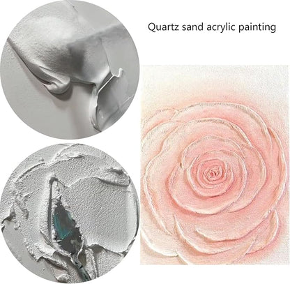 AOSWTLIF 4 Pound White Fine Quartz Sand - 80-120 Mesh, Ideal for Zen Gardens, DIY Painting, Incense Burners, Acrylic Texturing, Interior Decor & Vase Fillers