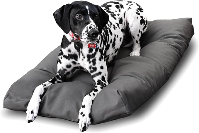 Naturepedic Organic Pet Bed Cover - Washable Waterproof Mattress Protector - Removable Cover for Dog and Cat Bed - Large