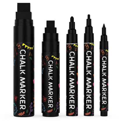 Chalkola 5 Black + 30 Patel, Neon 6mm + 10 Vintage 6mm Chalk Markers Bundle