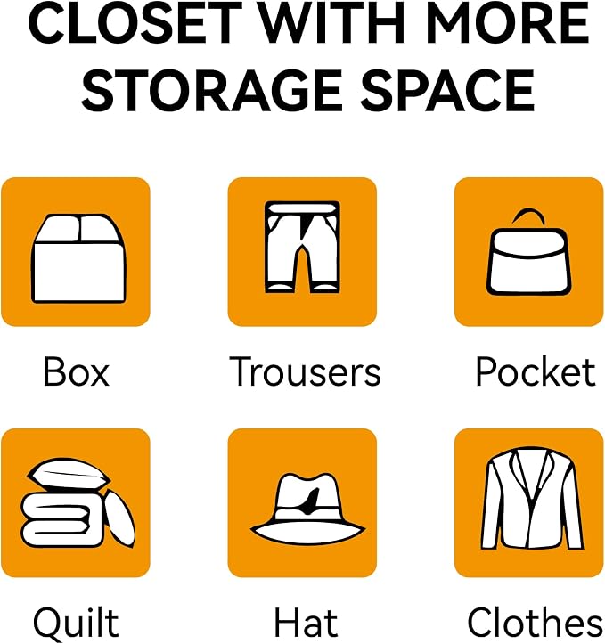 COFaR 71" Metal Wardrobe Closet with Adjustable Hanging Rod & 2 Shelves, Freestanding 2-in-1 Armoire Cabinet with Large Top/Bottom Storage, White Steel Closet Organizer