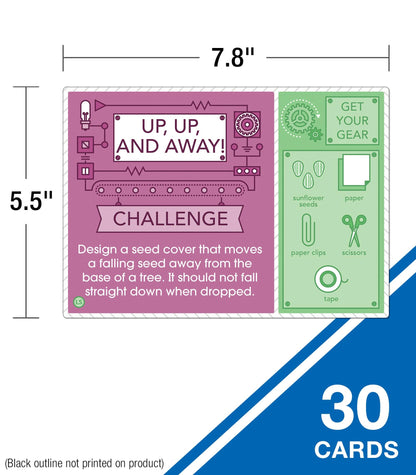 Carson Dellosa Stem Challenges, Seasonal, Physical, Life, Earth and Space Science Kits for Kids Ages 7-10, Educational Games and Experiments for 2nd Grade and Up