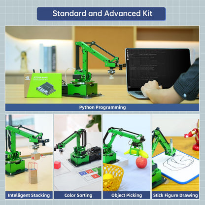 HIWONDER JetMax Jetson Nano AI Robot Arm ROS Open Source Vision Recognition Program Robot with Detailed tutorials and Source Codes