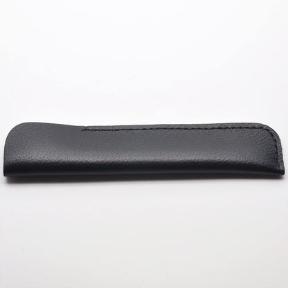 LACHIEVA LUX Single Pen Leather Case, Pouches for Writing Instruments (Black)