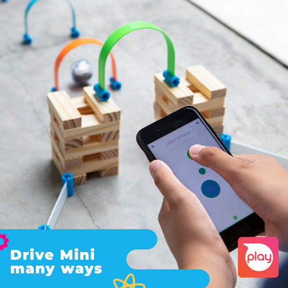 sphero Mini Activity Kit - App-Enabled Coding Robot - 55 Piece Construction Set & Activity Cards - STEM Educational Toy for Kids - Bluetooth Connectivity - Interactive & Fun Learning for Ages 8+
