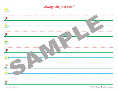 Teacher Created Resources Smart Start K-1 Writing Paper: 360 Sheets (TCR76503)
