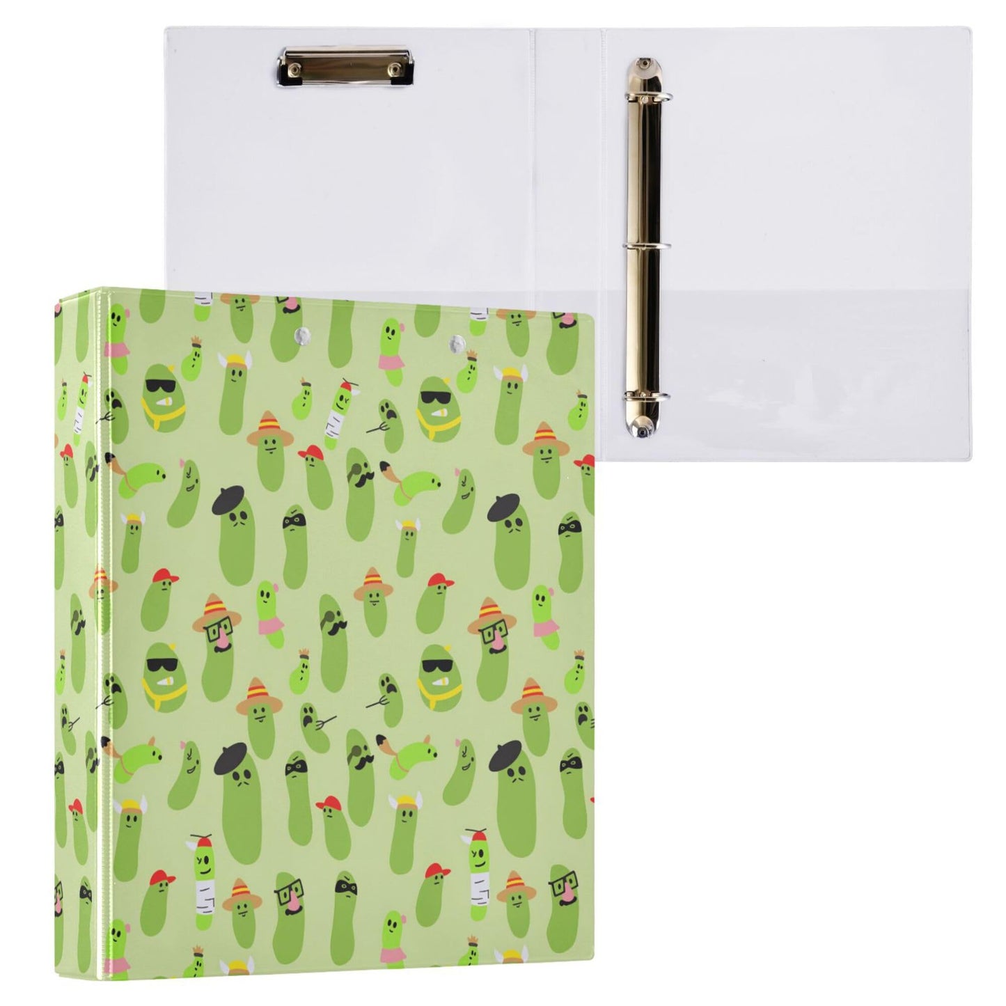 Chess Round Ring Binders 1.5 Black White Chess Pieces 3 Ring Clipboard Binder for Office School Work Supplies File Folder 200 Sheet Capacity Easy Open