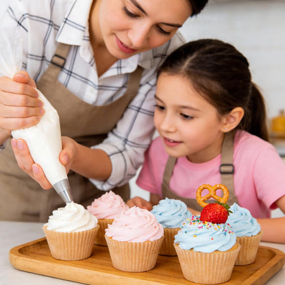 VISRIE 2000Pcs Standard Cupcake Liners, Greaseproof & Non-Stick Muffin Liners, Food Grade Cupcake Liners for Baking, Parchment Baking Cups for Cupcakes, Muffins, Nuts