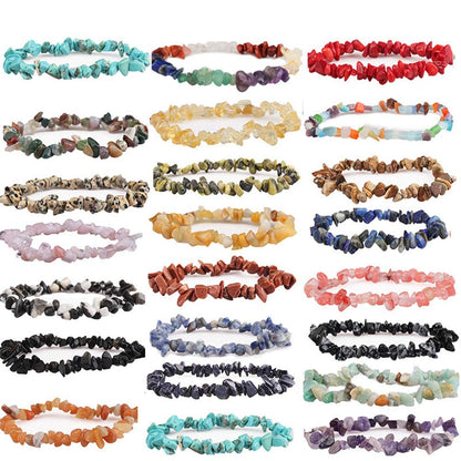 Natural Chip Stone Beads India Agate 5-8mm About 400 Pieces Irregular Gemstones Healing Crystal Loose Rocks Bead Hole Drilled DIY for Bracelet Jewelry Making Crafting (5-8mm, India Agate)