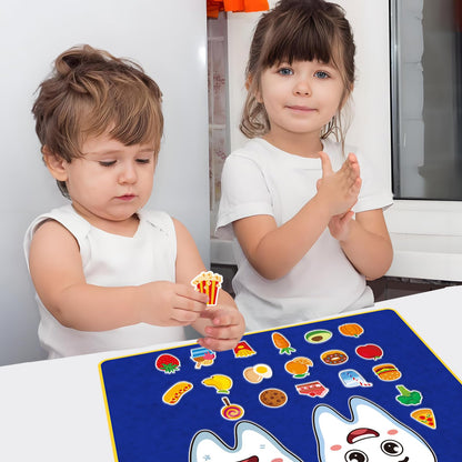 Ai fsem 22 Pcs Teeth Toys Felt Board Story Sets Felt Wall Activities for Toddlers Matching Game Toddler Learning Activities Play School Set