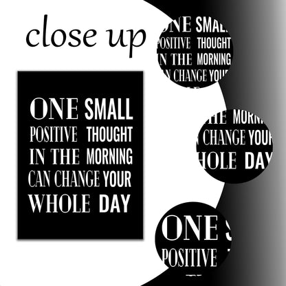 Inspirational Canvas Wall Art Office Decor Motivational Poster Quotes for Home Boost Confidence Inspiring Sign Picture Painting for Gym Bedroom Classroom Artwork Stretched and Framed [18''Wx24''H]