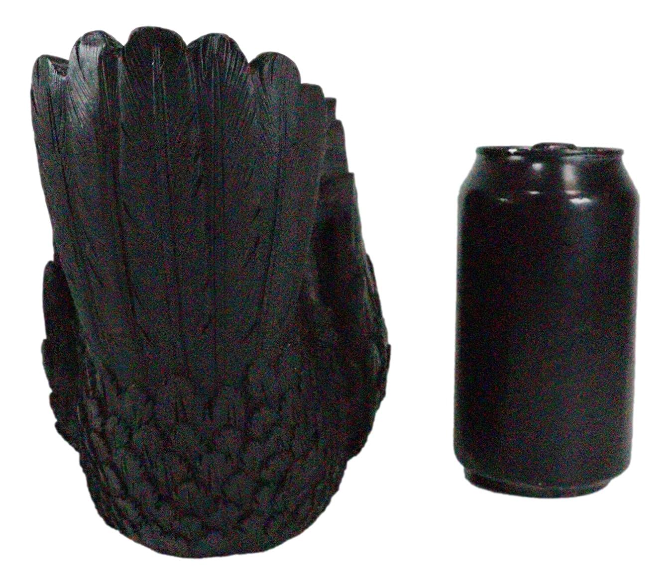 Ebros Macabre Potion Raven Wine Bottle Holder Figurine - Mystical Halloween Kitchen Home Decor Statue - Gothic Crows Edgar Poe Quoth The Raven Nevermore