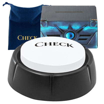 PulseWire Check Button | Novelty Chess Sound Button