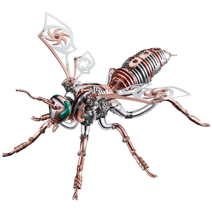 3D Metal Wasp Puzzles for Adults Model Kits Mechanical Building Blocks Difficult DIY Assembly for Men