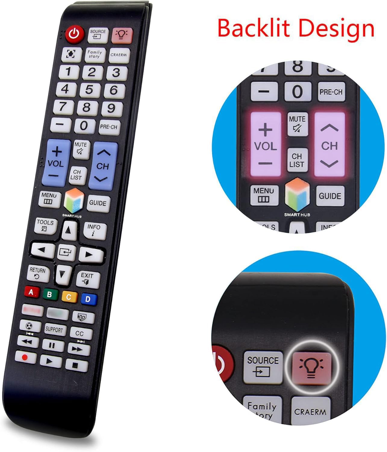 Voice Magic TV Remote for LG Smart TV 2019-2021 AKB75855501 Replace LG Magic Remote Control AN-MR20GA AN-MR19BA with Pointer Function