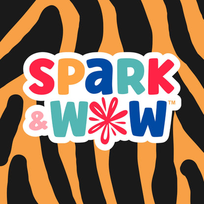 Spark & Wow Wooden Magnets | Animals | Magnets for Kids Ages 2+ | Open-Ended Play | Adhere to Fridges, Whiteboards and More