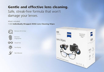 ZEISS Pre-Moistened Lens Cleaning Wipes