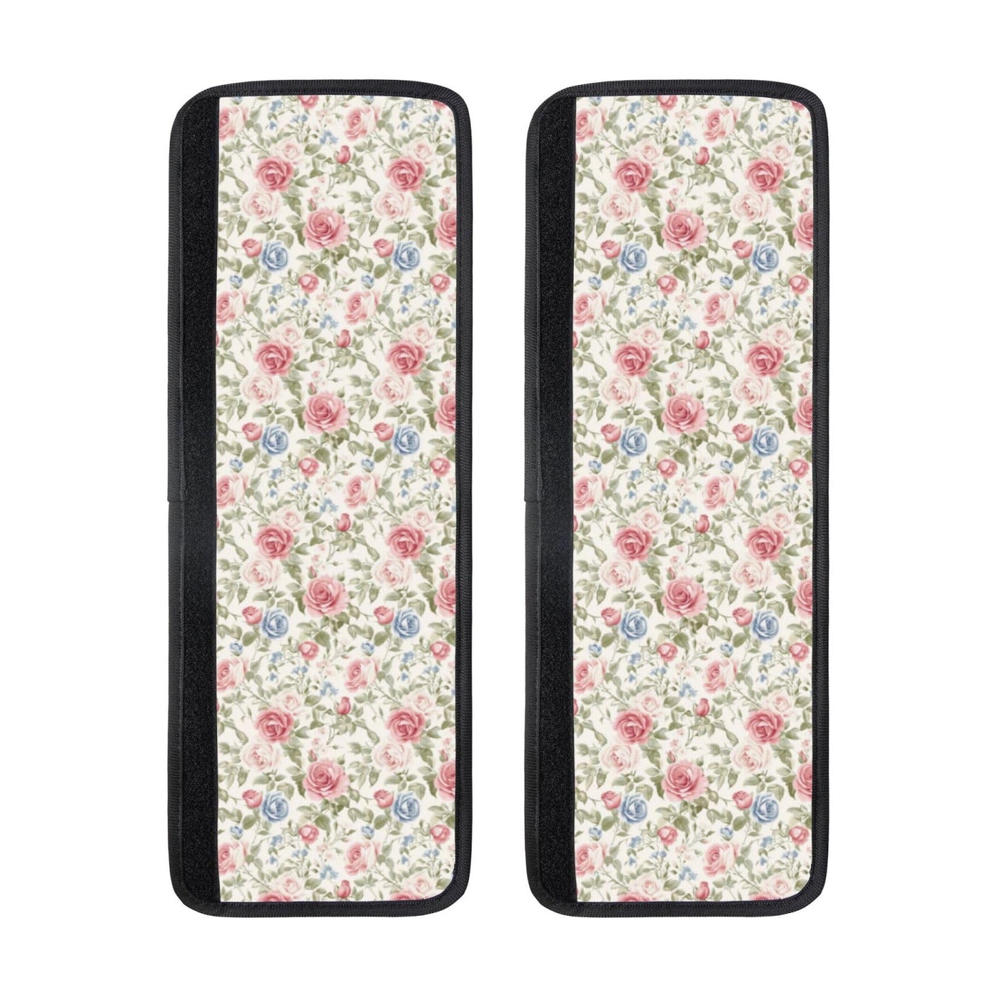 DADABULIU Refrigerator Handle Covers Flower Boho Rose Floral 2 Pack Fridge Door Handle Cover, Kitchen Appliance Handle Protector for Dishwasher, Oven, Microwave, Fits 3.5 to 4.3 Inch Circumference