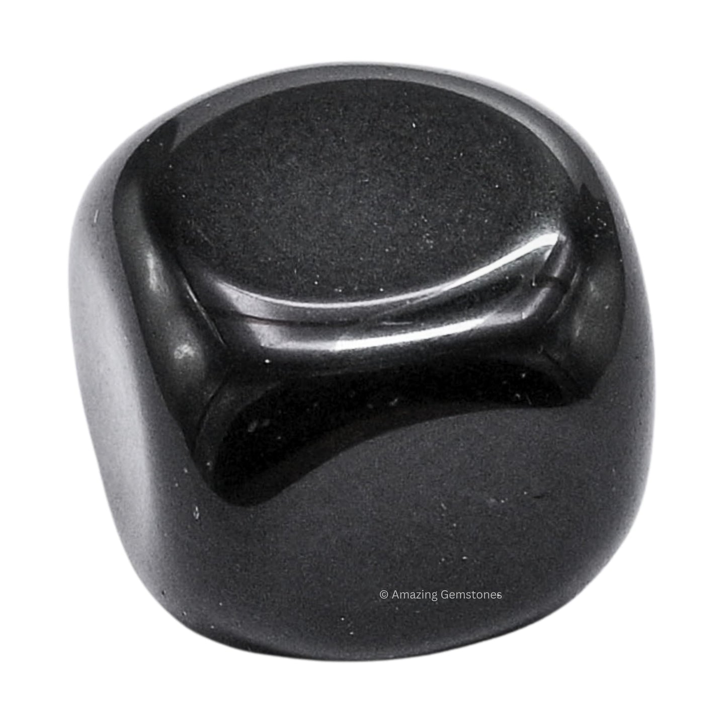 Amazing Gemstone Black Obsidian Crystals & Healing Stones Tumbled - 1 oz, Natural Healing Stones for Energy Balance, Stress Relief - Premium Polished Gems Rocks for Meditation & Wellness