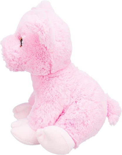 TRIXIE Be Eco Edison The Piggy Plush Dog Toy for All Dogs, 9.5" Fun and Cuddly Squeaky Dog Toy, 96% Recycle Material